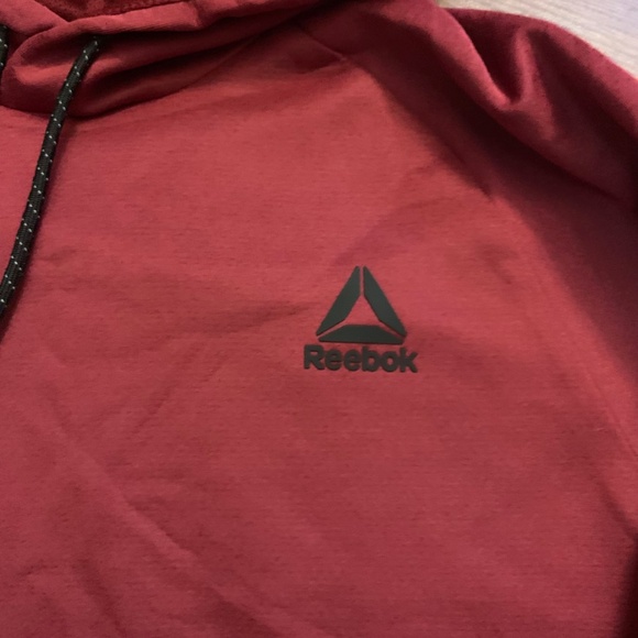 REEBOK Men’s Active mesh pullover/hoodie with pockets and drawstring neck - Picture 5 of 15